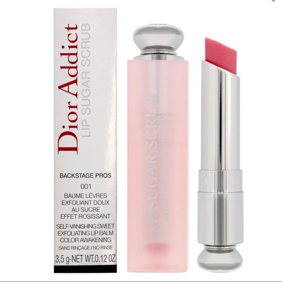 DIOR ADDICT 001 PINK LIP SUGAR SCRUB - Picture 2 of 7